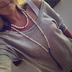 Stella & Dot Mara Pearl necklace